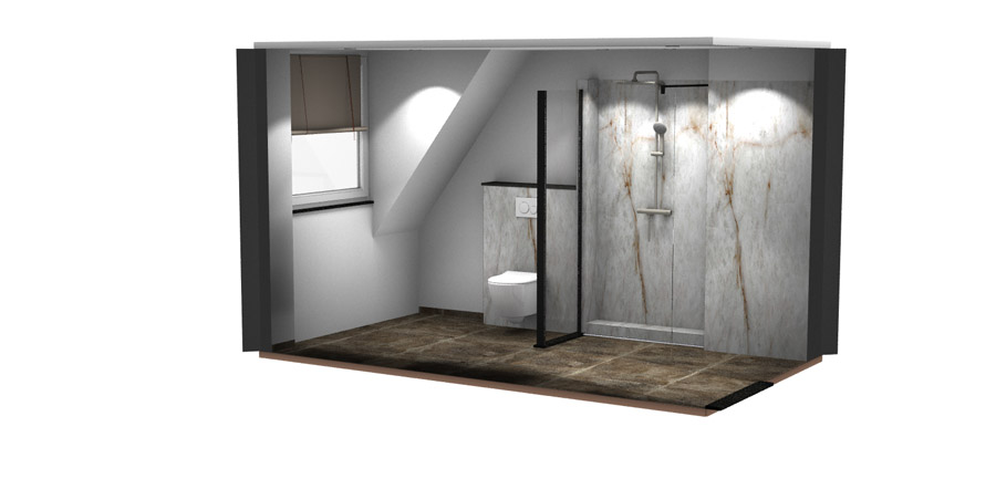 2 Fotorealistische 3D weergave Saniveau | Ontwerp | Advies | Levering | Realisatie | Aanpassing